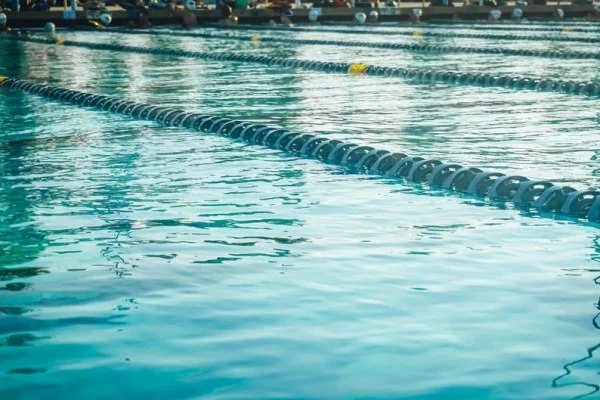 swimming competition lanes